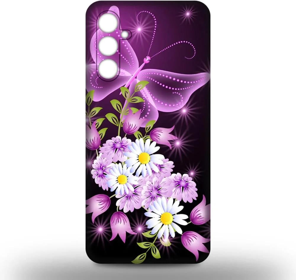 کاور محافظ گوشی سامسونگ گلکسی آ 25 (LTE / 5G) طرح پروانه های جادویی