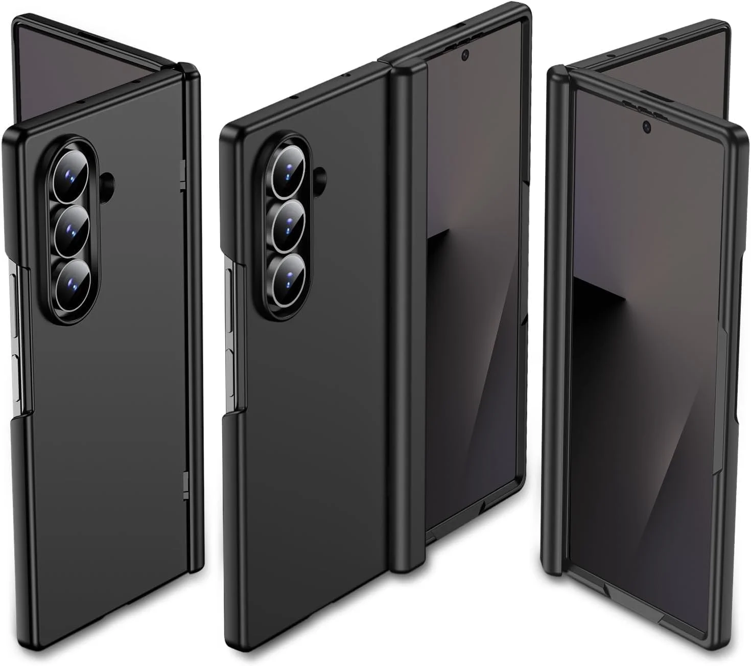 قاب محافظ باریک و نازک مناسب برای گوشی سامسونگ گلکسی زد فولد 7، محافظت از لولا، پوشش کامل بدنه، ضد ضربه، سخت و مقاوم مناسب برای سامسونگ زد فولد 7