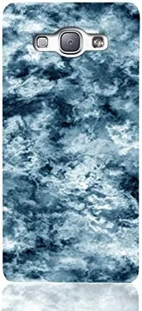 قاب سیلیکونی TPU سازگار با گوشی سامسونگ گلکسی A8 مدل 2015 با طرح بافت مرمر ابری