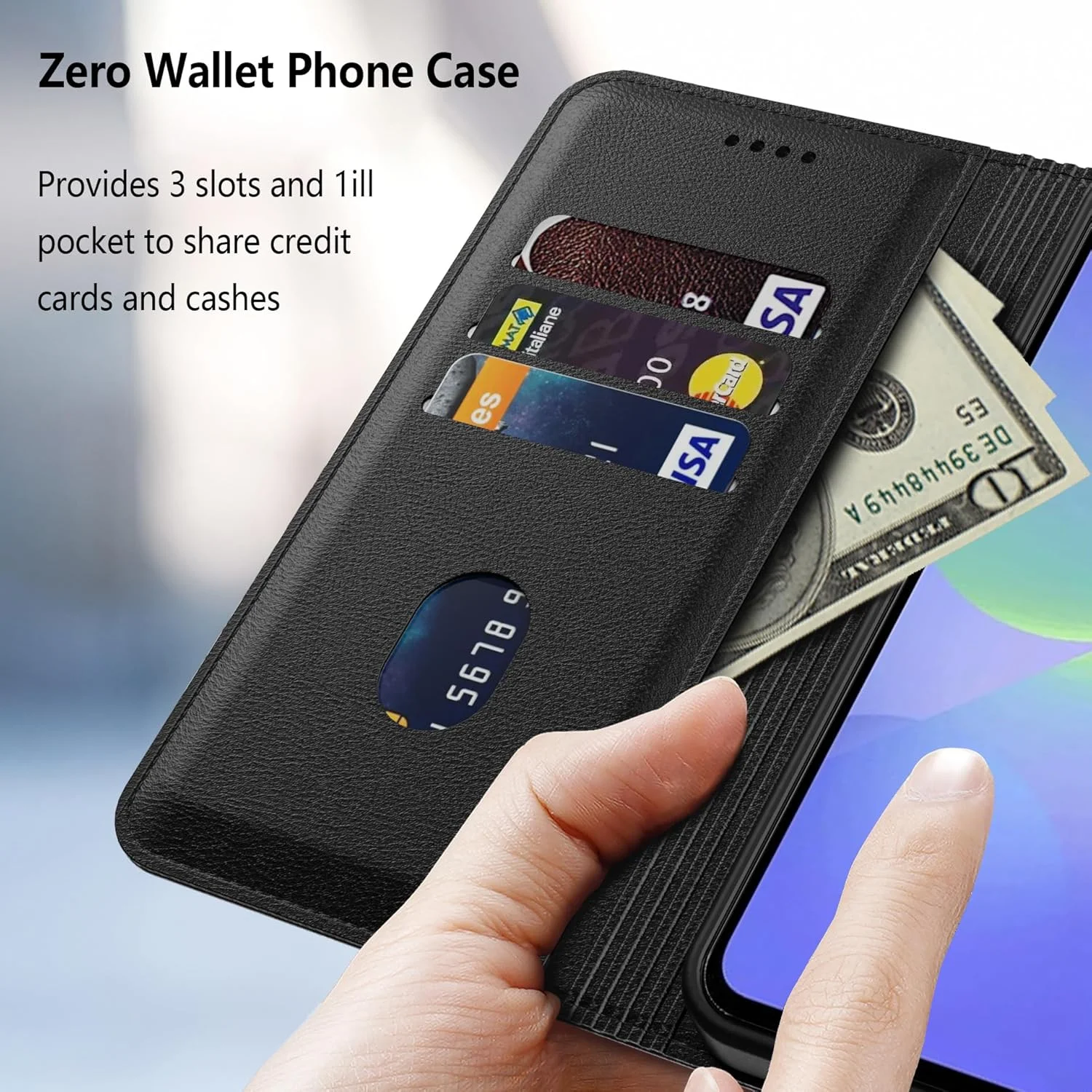 کیف محافظ چرمی برای گوشی سامسونگ گلکسی A36 به همراه یک محافظ صفحه شیشه ای، دارای قابلیت تاشو، آهنربایی، ضد ضربه و جای کارت - مشکی کیف محافظ چرمی برای گوشی سامسونگ گلکسی A36 به همراه یک محافظ صفحه شیشه ای، دارای قابلیت تاشو، آهنربایی، ضد ضربه و جای کارت - مشکی