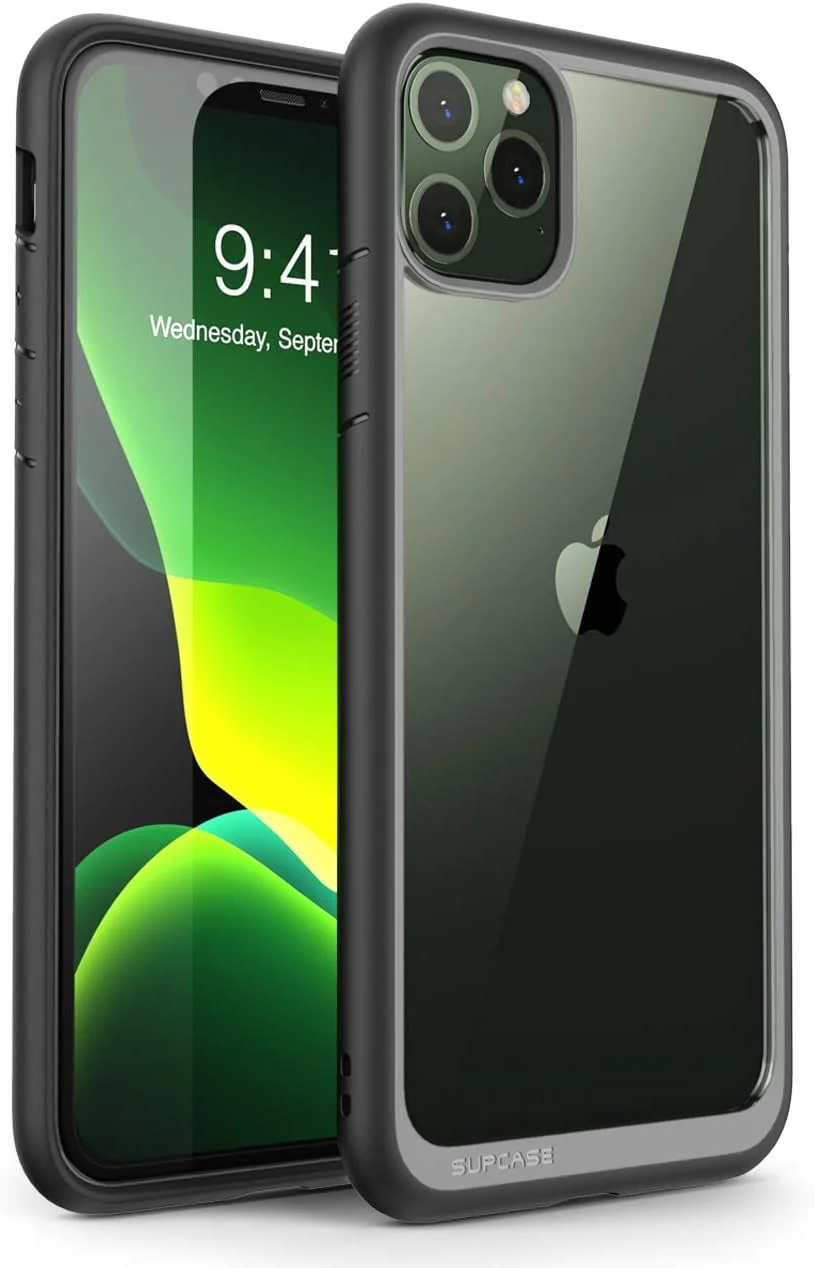 کاور محافظ سری Unicorn Beetle Style برند Supcase مناسب برای آیفون 11 پرو مکس 6.5 اینچی (عرضه 2019)، کاور محافظ هایبرید شفاف درجه یک (مشکی) کاور محافظ سری Unicorn Beetle Style برند Supcase مناسب برای آیفون 11 پرو مکس 6.5 اینچی (عرضه 2019)، کاور محافظ هایبرید شفاف درجه یک (مشکی)