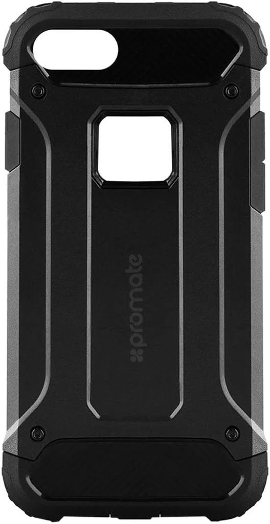 قاب محافظ ضد ضربه مقاوم Promate gripShell-i7 مشکی مناسب برای آیفون 7
