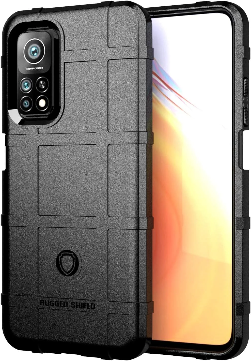 قاب گوشی ZYZX برای شیائومی Mi 10T/Mi 10T Pro، قاب محافظ سنگین و ضد ضربه با درجه نظامی برای گوشی Redmi K30S Ultra، پوشش سخت و مقاوم TPU برای کل بدنه - مشکی HD