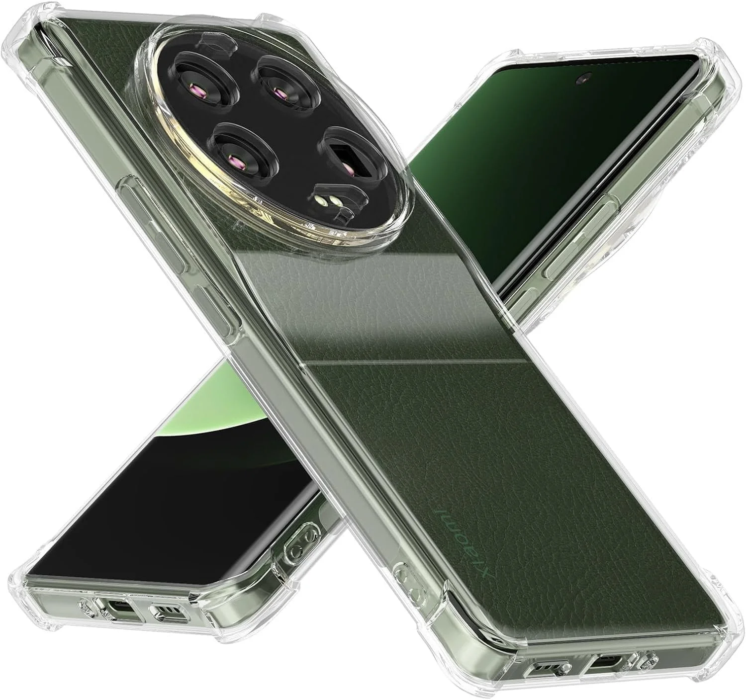 کاور محافظ TPU شفاف با محافظ چهار گوشه برای گوشی Mi Xiaomi 13 Ultra