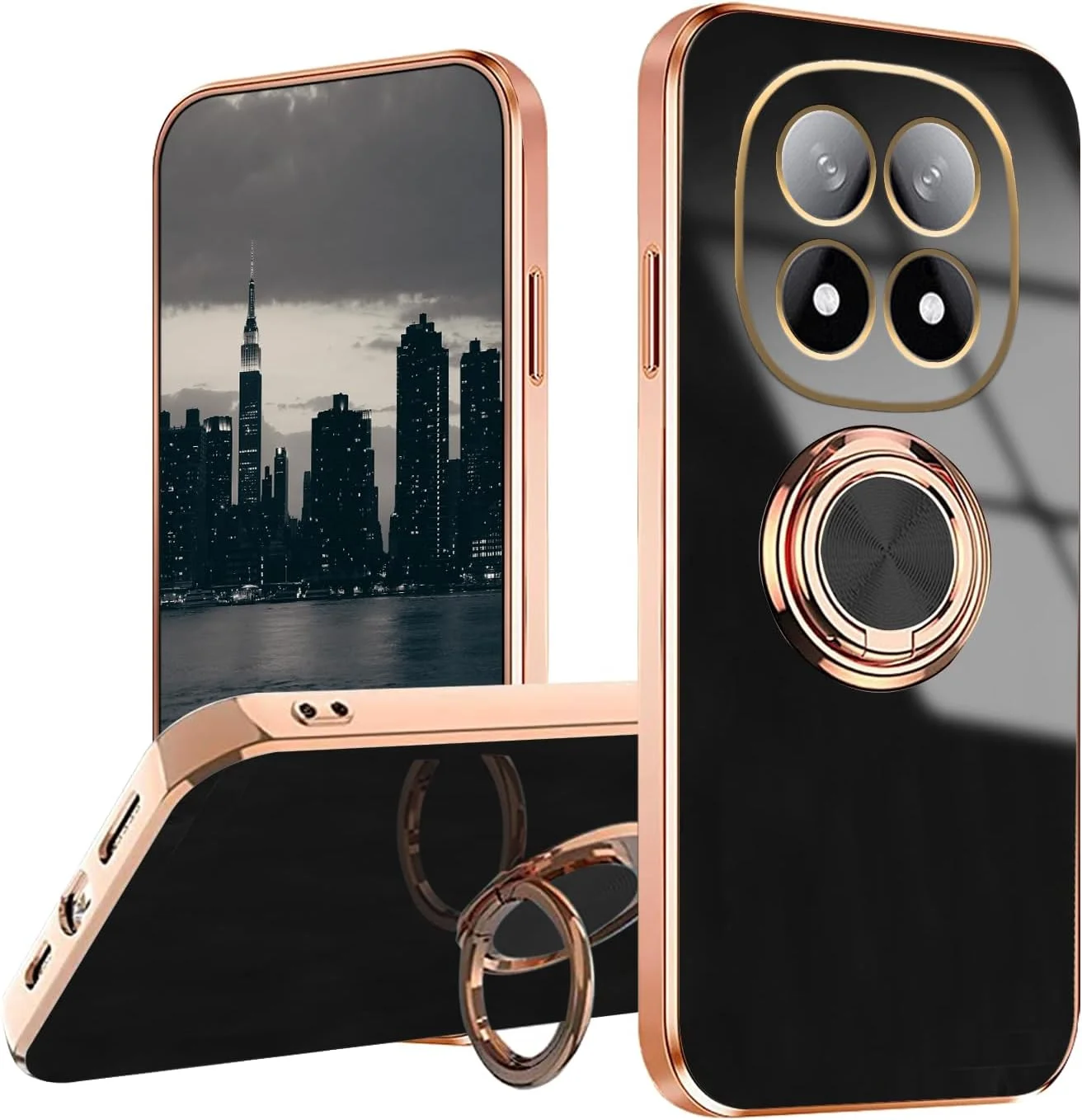 قاب گوشی شیائومی ردمی نوت 14 پرو 5G با استند مغناطیسی، کاور سیلیکونی ردمی نوت 14 پرو 5G با حلقه نگهدارنده، ضد ضربه، باریک، روکش لوکس و محافظ بامپر (مشکی) قاب گوشی شیائومی ردمی نوت 14 پرو 5G با استند مغناطیسی، کاور سیلیکونی ردمی نوت 14 پرو 5G با حلقه نگهدارنده، ضد ضربه، باریک، روکش لوکس و محافظ بامپر (مشکی)