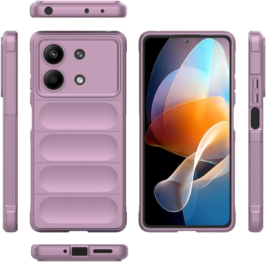 کاور محافظ گوشی شیائومی ردمی نوت 13R Pro 5G، کاور نرم TPU، سازگار با شیائومی ردمی نوت 13R Pro 5G مدل 2311FRAFDC، رنگ بنفش کاور محافظ گوشی شیائومی ردمی نوت 13R Pro 5G، کاور نرم TPU، سازگار با شیائومی ردمی نوت 13R Pro 5G مدل 2311FRAFDC، رنگ بنفش