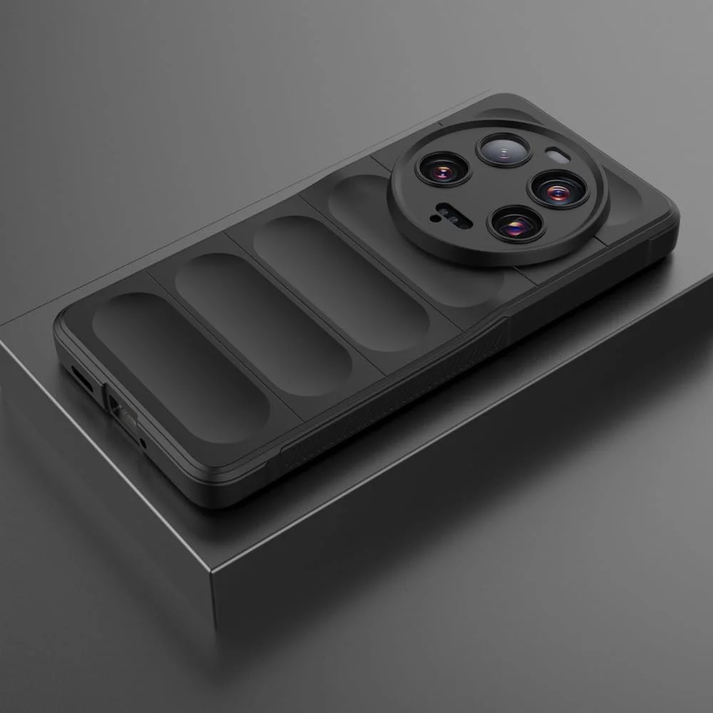 کاور محافظ گوشی سازگار با شیائومی 13 اولترا، کاور نرم TPU مشکی رنگ سازگار با گوشی موبایل شیائومی 13 اولترا 5G مدل 2304FPN6DC 2304FPN6DG