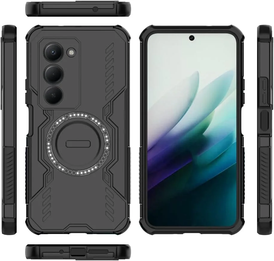 کاور محافظ گوشی سازگار با REDMI 15 4G (169.5mm)، سازگار با MagSafe، سازگار با Xiaomi Redmi 15 5G (169.5mm)، خنک کننده و ضد ضربه - مشکی کاور محافظ گوشی سازگار با REDMI 15 4G (169.5mm)، سازگار با MagSafe، سازگار با Xiaomi Redmi 15 5G (169.5mm)، خنک کننده و ضد ضربه - مشکی