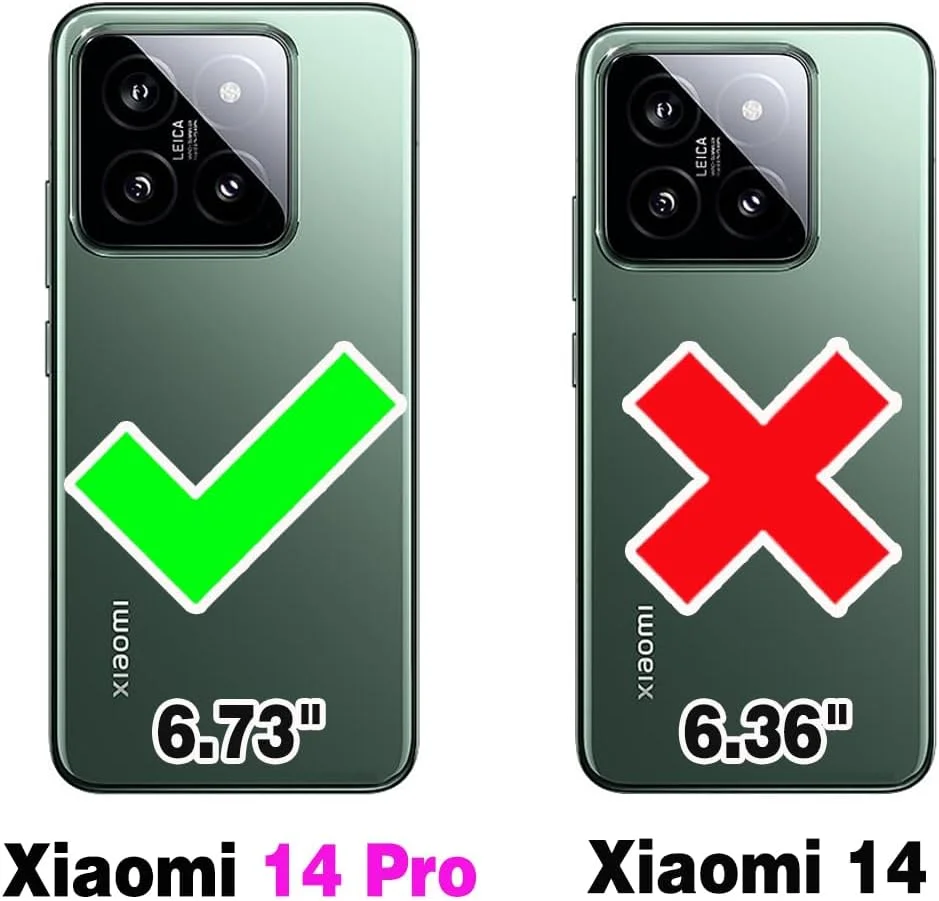 کاور گوشی آسویش مناسب برای شیائومی 14 پرو، ضد ضربه، مقاوم در برابر سقوط، محافظت کامل از بدنه، مقاوم، دو لایه، باریک، محافظ نرم، لوازم جانبی گوشی Mi 14Pro 5G، مناسب برای خانم ها و آقایان - مشکی