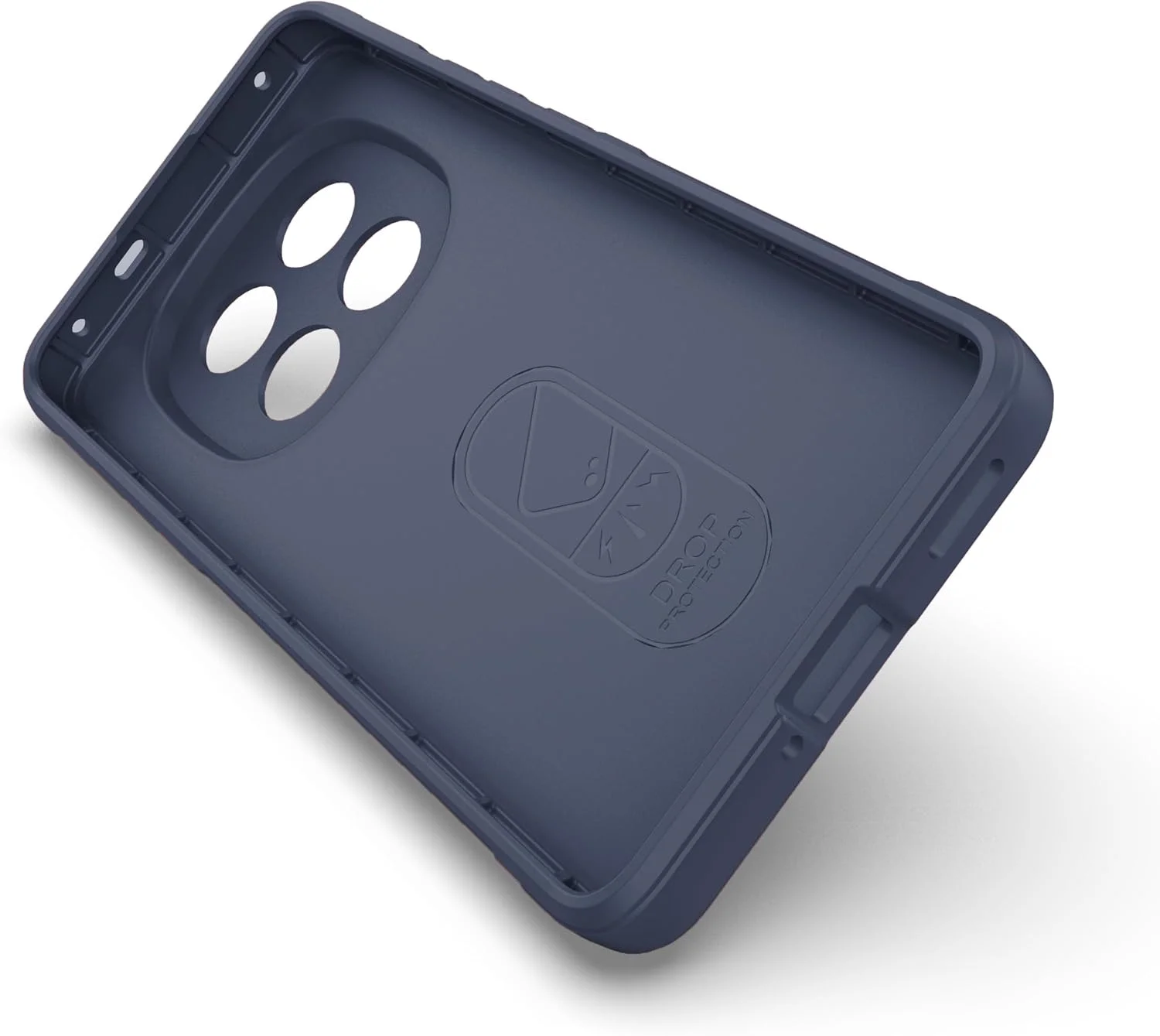 قاب گوشی آسویش برای شیائومی ردمی نوت 14 پرو پلاس 5G به همراه محافظ صفحه نمایش شیشه ای و کاور سیلیکونی نازک و مقاوم در برابر ضربه، لوازم جانبی محافظ تلفن همراه 14Pro 14Pro+ Pro+ زنانه آبی