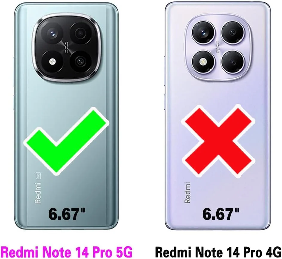 کاور گوشی آسویش برای شیائومی ردمی نوت 14 پرو 5G به همراه محافظ صفحه نمایش شیشه ای، کاور مغناطیسی، ضد ضربه، باریک و مقاوم - سبز