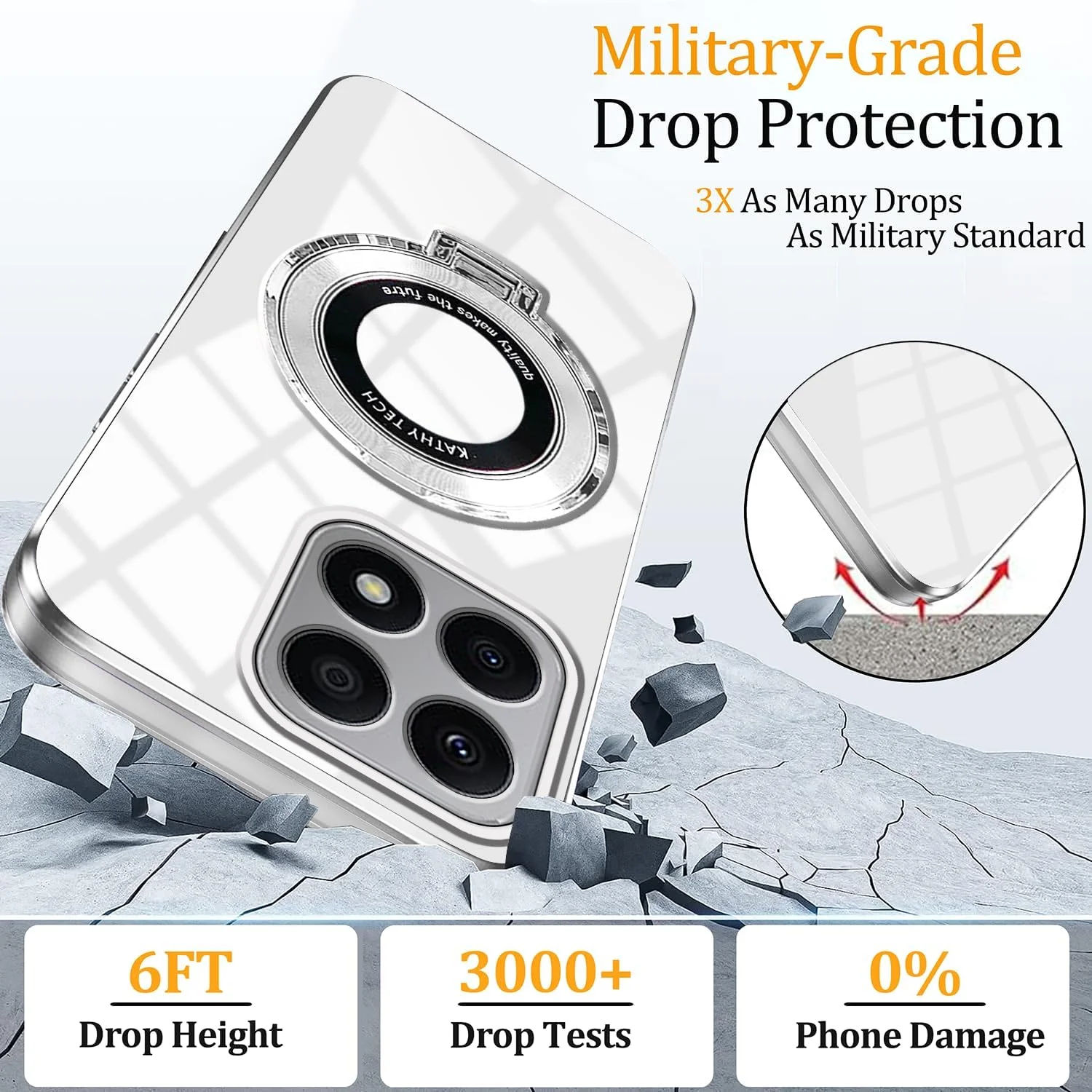 کاور محافظ شفاف سازگار با گوشی شیائومی 14T Pro، کاور محافظ ضد ضربه شفاف با پایه انگشتی، کاور سیلیکونی TPU برای گوشی شیائومی 14T Pro (شفاف) کاور محافظ شفاف سازگار با گوشی شیائومی 14T Pro، کاور محافظ ضد ضربه شفاف با پایه انگشتی، کاور سیلیکونی TPU برای گوشی شیائومی 14T Pro (شفاف)