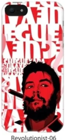 کاور طرح دار چه گوارا Revolutionist 06 Rearth RD/WH با محل آویز بند برای آیفون 5