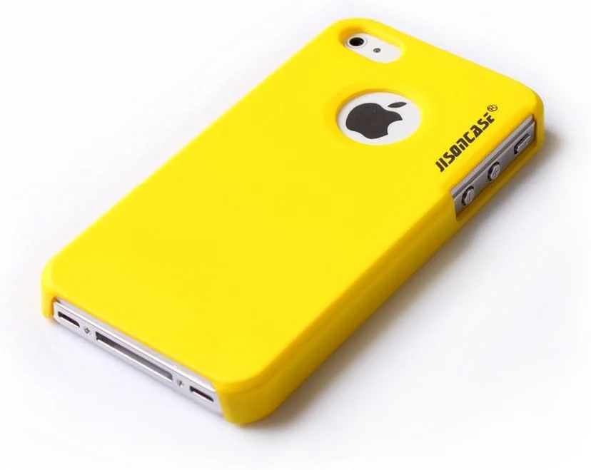 محصول نمایندگی مجاز ژاپنی JISONCASE [مناسب آیفون 4/4s قاب بسیار نازک] urutorasinke-su زرد JS – IP4 – 005 زرد