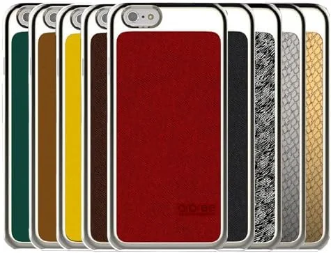 کاور گوشی آیفون 6s/6 مدل AR4600i6 از برند آری، چرم طبیعی، روکش فلزی، فلز نقره ای، مدل میله ای کاور گوشی آیفون 6s/6 مدل AR4600i6 از برند آری، چرم طبیعی، روکش فلزی، فلز نقره ای، مدل میله ای