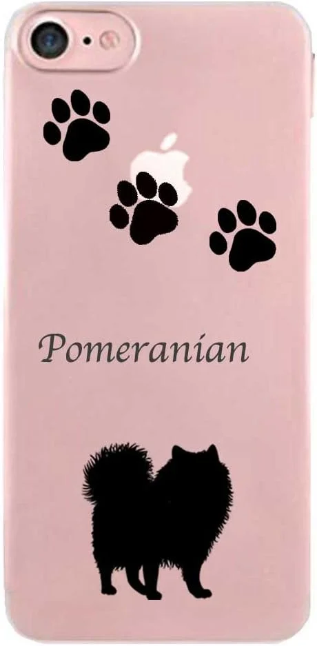قاب سخت شفاف طرح پنجه سگ پامرانین اوتاس مناسب برای آیفون 7/6s/6 سایز 4.7 اینچ مدل 88-62995