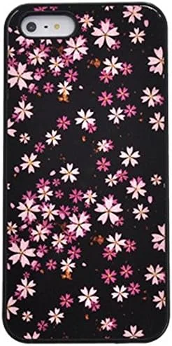 قاب طرح دار ژاپنی برای آیفون SE/5S/5 (چاپ انتقال حرارتی) [شفاف/08] pip5 a – 0108cl