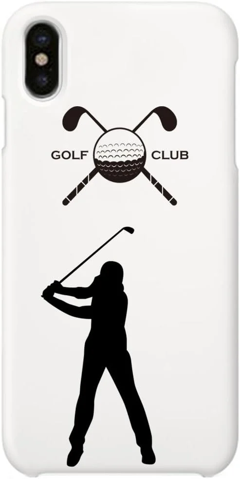 قاب محافظ سخت PC سفید رنگ اوتاس برای آیفون X - طرح چوب گلف