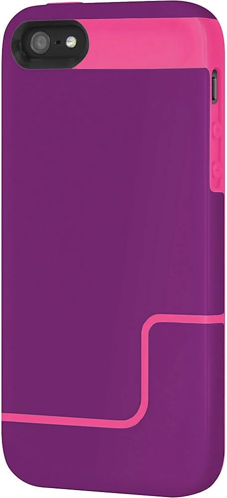 کاور محافظ اینسیپیو Edge Pro برای آیفون 5S - بسته بندی خرده فروشی - بنفش/صورتی