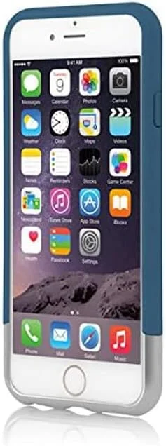 کاور محافظ کروم Incipio Edge برای آیفون 6 - بسته بندی خرده فروشی - آبی/نقره ای