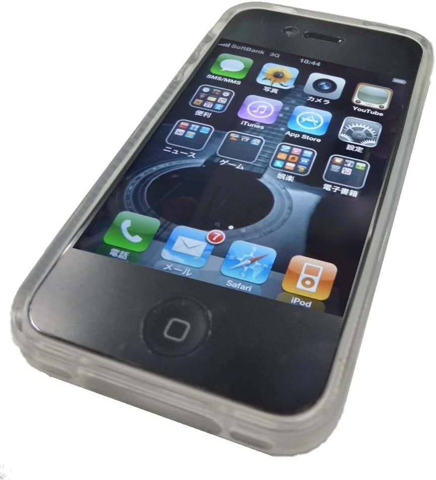 قاب آیفون 4، قاب سیلیکونی محافظ موبایل بلکین پریمیوم گریپ ارگو مناسب آیفون 4/4s (سفید شفاف)