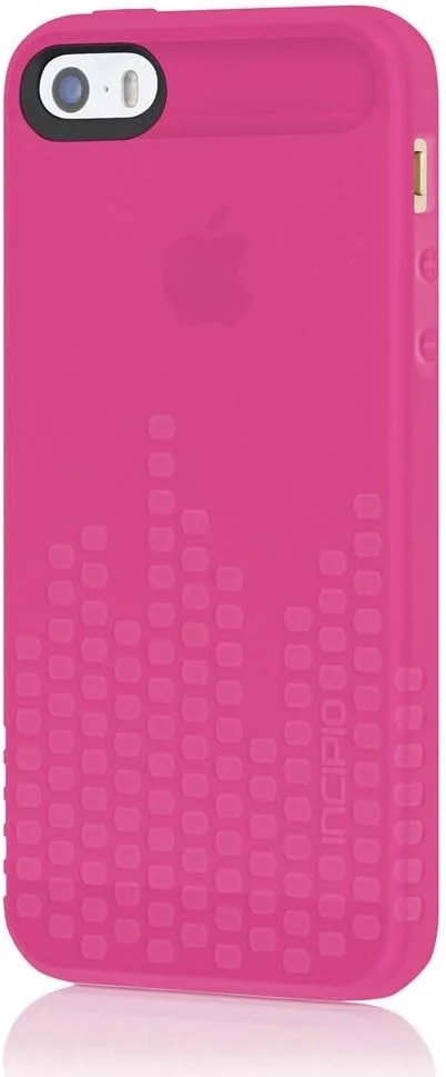 کاور فرکانسی اینسیپیو برای آیفون 5S - بسته بندی خرده فروشی - صورتی شفاف