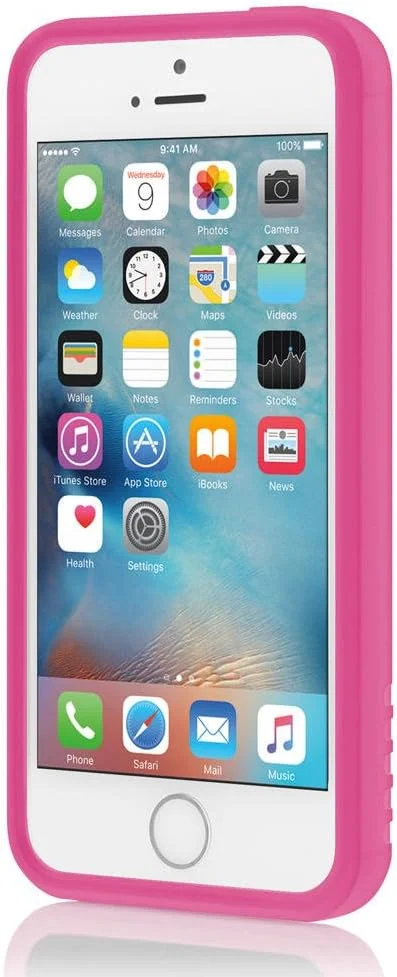 کاور فرکانسی اینسیپیو برای آیفون 5S - بسته بندی خرده فروشی - صورتی شفاف