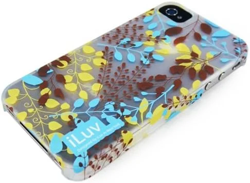 قاب محافظ باریک و سخت iLuv برای آیفون 4 - آبی