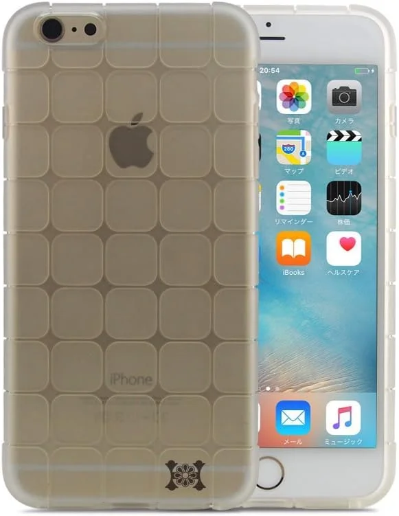 قاب گوشی آیفون 6s/6 پلاس [هاناتورا ژاپن] جنس TPU - شامل 1 عدد محافظ صفحه نمایش (شفاف)