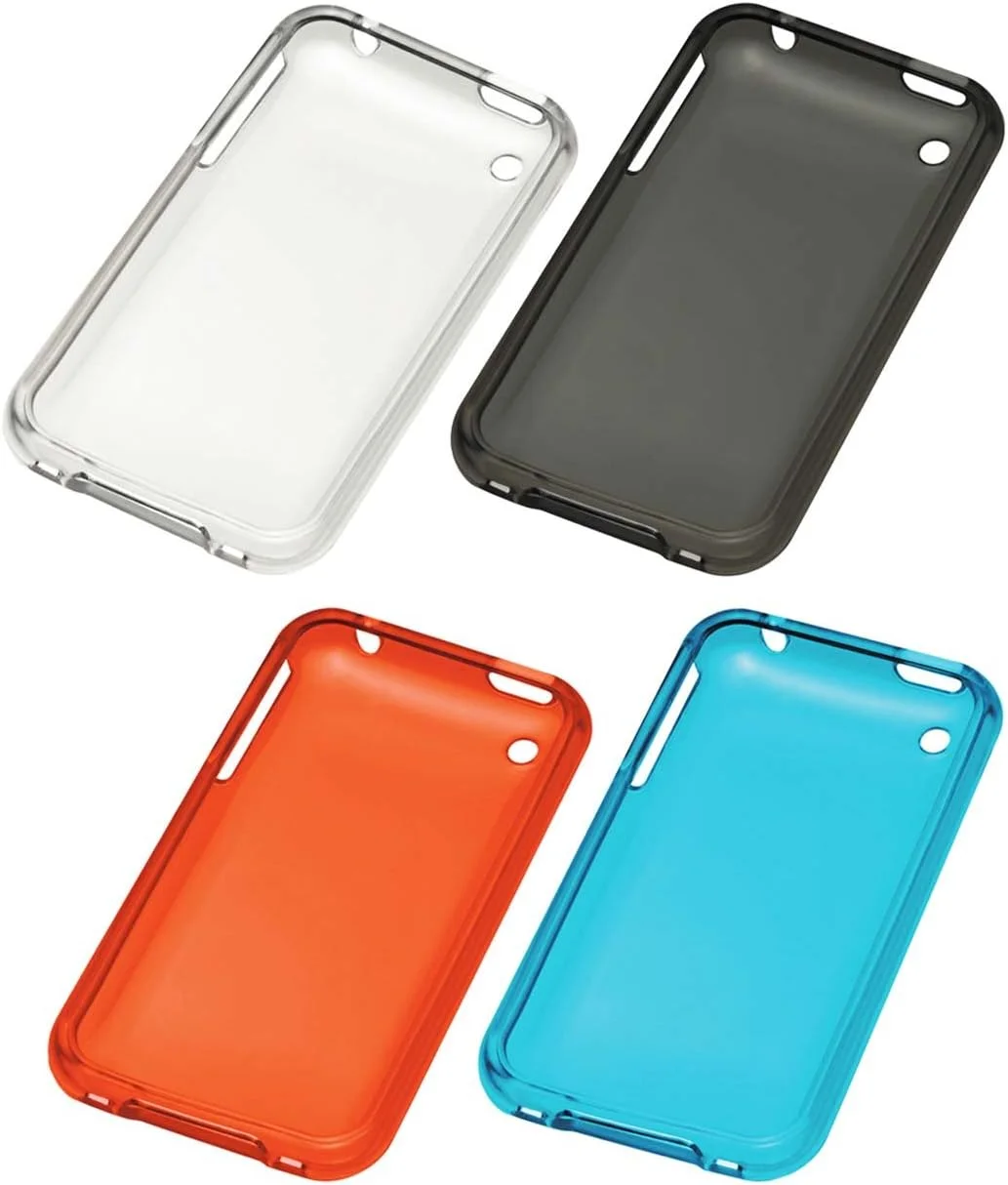 قاب محافظ ژله ای گوشی آیفون مدل G - آبی شفاف