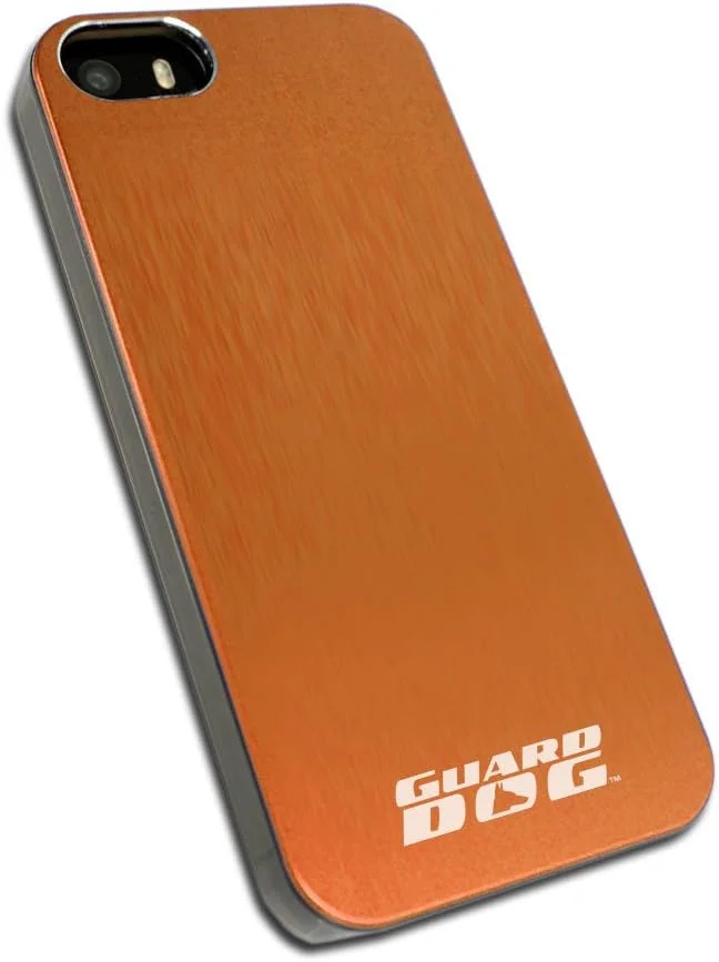 قاب آلومینیومی محافظ سگ برای آیفون 5/5s - بسته بندی خرده فروشی - نارنجی