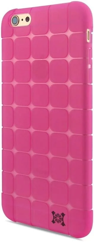 قاب گوشی آیفون 6s/6 [HANATORA Japan] جنس TPU - شامل 1 عدد محافظ صفحه نمایش (صورتی گلبهی)