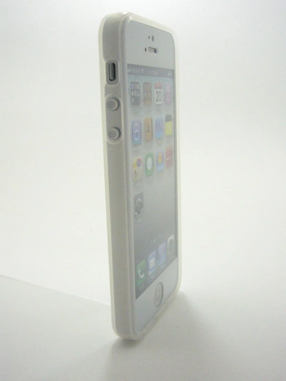 کیف ضد آب Gooma Cassion همراه با قاب برای آیفون 5 (سفید شفاف)