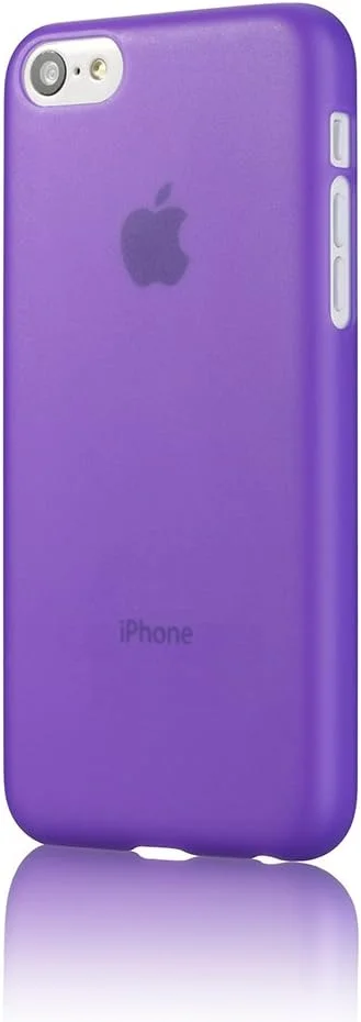 قاب محافظ گوشی موبایل جی جی ام ام مدل Crystal-5C مناسب برای آیفون 5C - بنفش