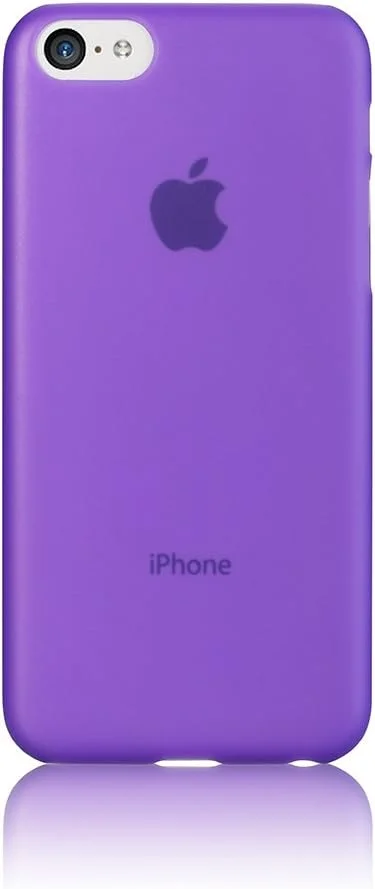 قاب محافظ گوشی موبایل جی جی ام ام مدل Crystal-5C مناسب برای آیفون 5C - بنفش