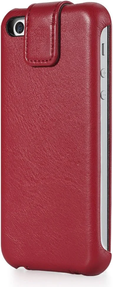 کاور میکروفایبر PC مدل Flip-A5 قرمز GGMM برای آیفون 5/5S کد iPh01803