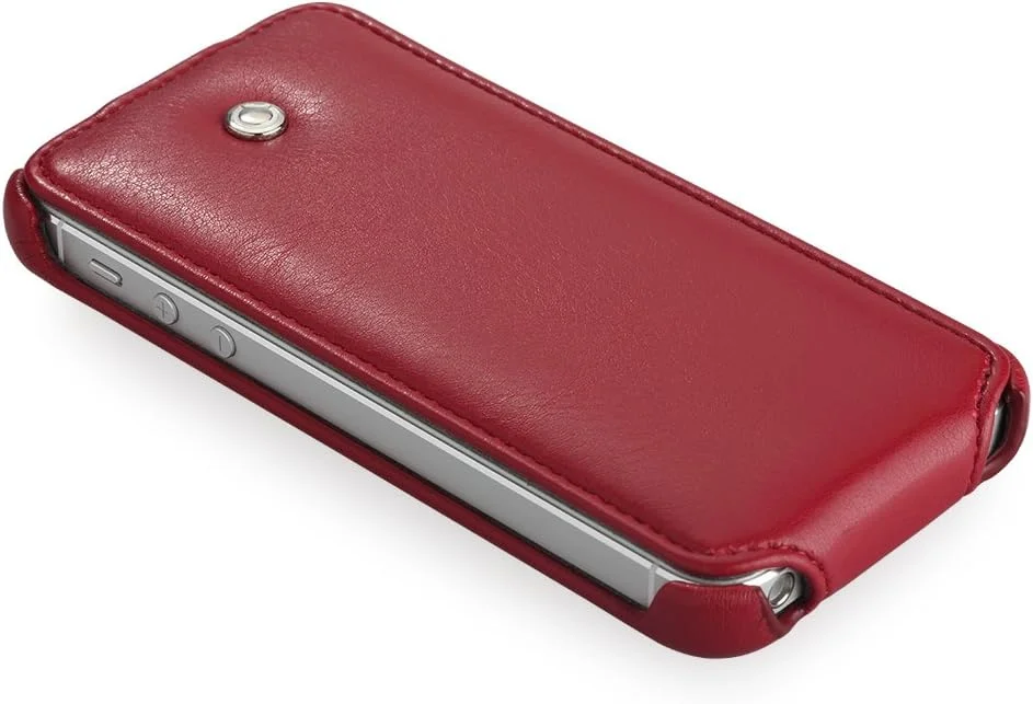 کاور میکروفایبر PC مدل Flip-A5 قرمز GGMM برای آیفون 5/5S کد iPh01803