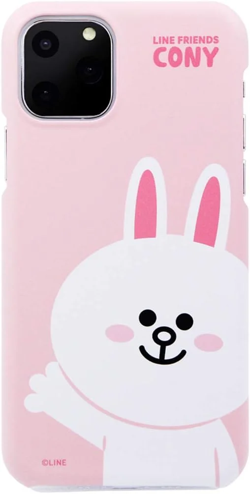 کاور گوشی آیفون 11 پرو طرح LINE FRIENDS مدل KCJ-SFT002، طراحی باریک و سبک، 5.8 اینچ، کاور پشتی آیفون، محصول رسمی