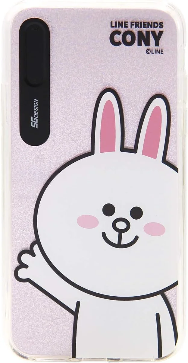 کاور گوشی آیفون Xs Max مدل KCL-LBA010 طرح Basic Cony از لاین فرندز، کاور 6.5 اینچی آیفون، سازگار با شارژ بی‌سیم