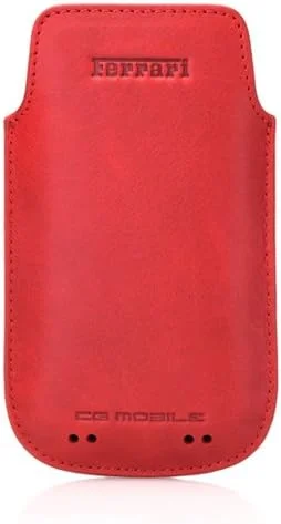 کاور چرمی آیفون فراری GT مدل Modena، قرمز CGM – PH – 9