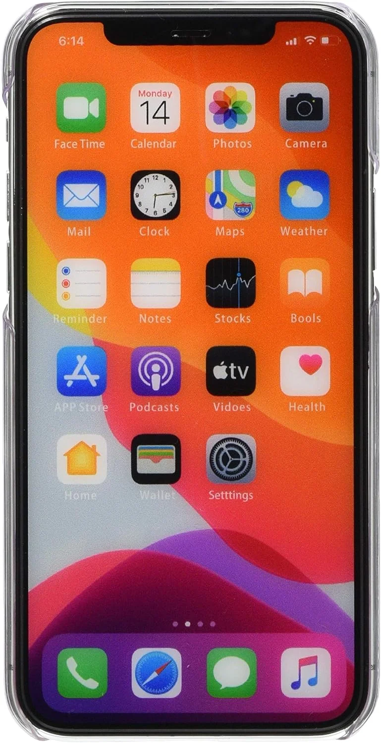 قاب شفاف طرح گل Ciara مدل ci02371101-03-ip11pr مناسب برای آیفون 11 پرو 03 (چهارخانه یاسی شفاف)