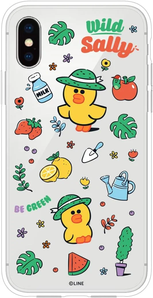 قاب محافظ آیفون X طرح لاین فرندز - مدل وسایل مورد علاقه من - کاور آیفون [محصول نمایندگی مجاز ژاپن] KCL – TWS001