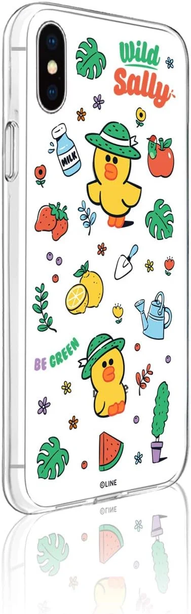 قاب محافظ آیفون X طرح لاین فرندز - مدل وسایل مورد علاقه من - کاور آیفون [محصول نمایندگی مجاز ژاپن] KCL – TWS001