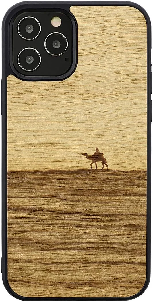 قاب گوشی آیفون 12 پرو Man&Wood Terra I19250i12P، چوبی، Limba، نازک، پوشش چوبی، مقاوم، هیبریدی، دارای محل بند، شارژ Qi، شارژ بی‌سیم، کاور آیفون 12 پرو