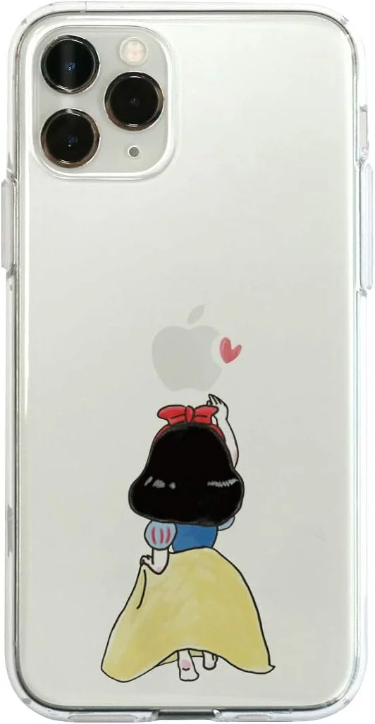 کاور محافظ ژله ای شفاف طرح پرنسس خیالی Dparks DS17236i58R مناسب آیفون 11 پرو 5.8 اینچی