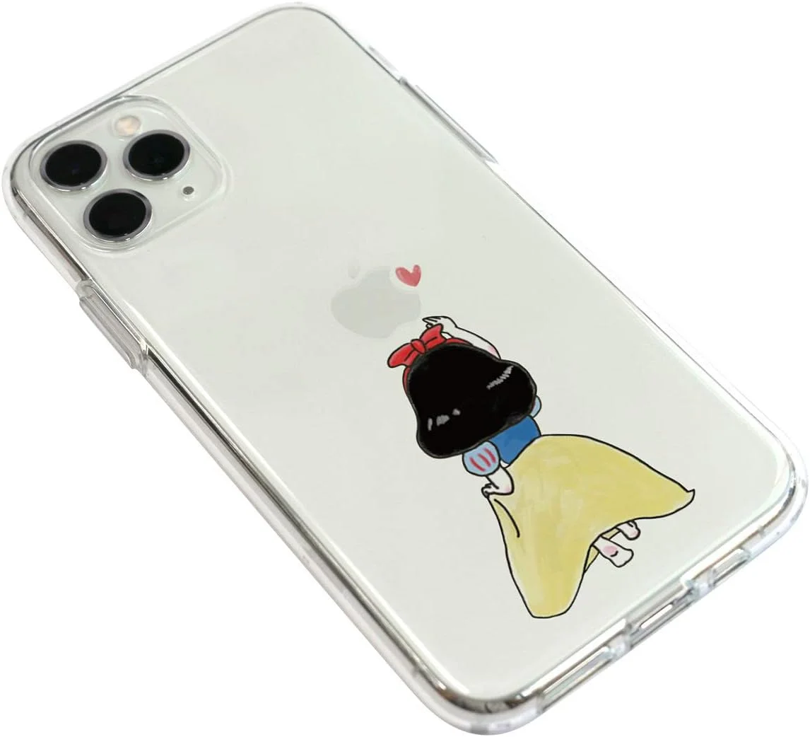 کاور محافظ ژله ای شفاف طرح پرنسس خیالی Dparks DS17236i58R مناسب آیفون 11 پرو 5.8 اینچی