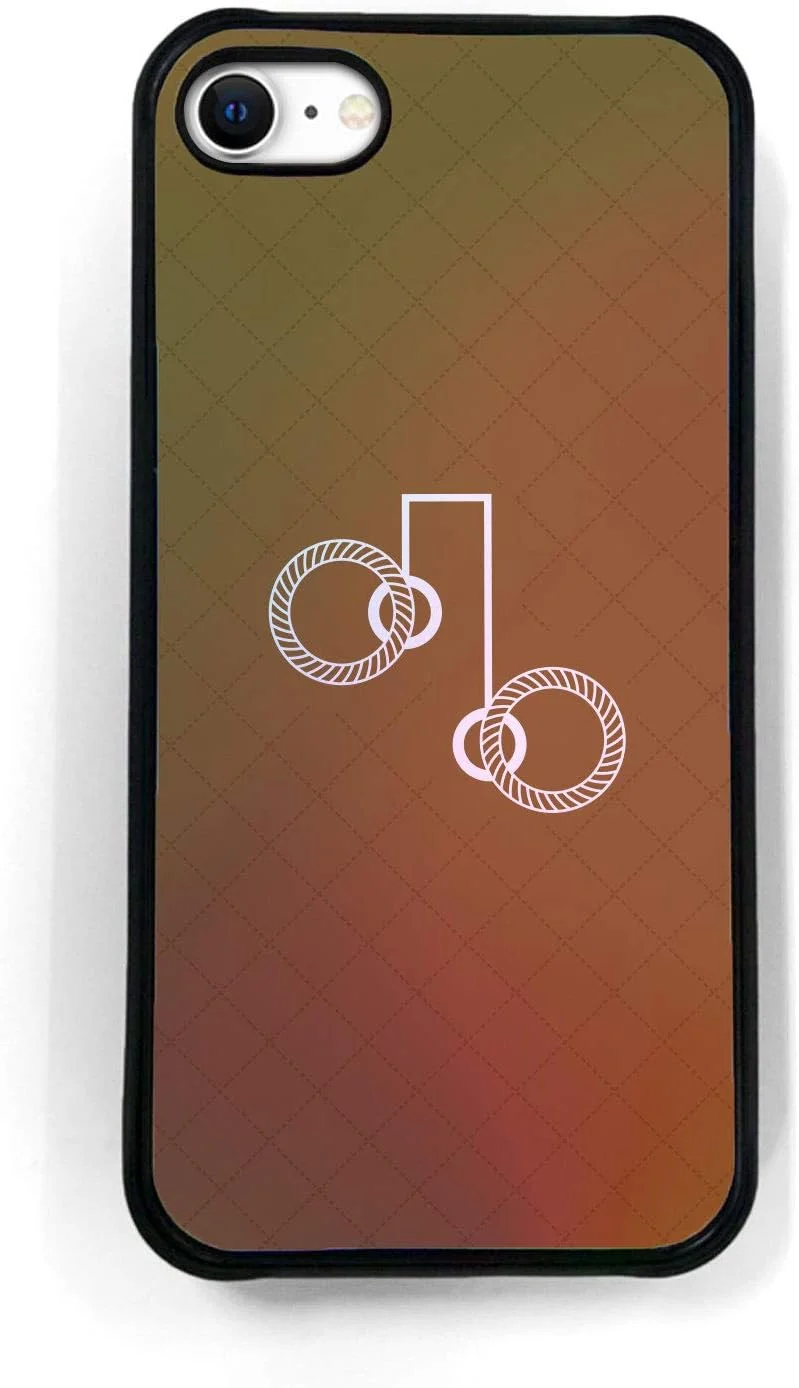 کاور گوشی آیفون SE (نسل سوم / 2022) دی‌پارکس، طرح اکلیلی، طرح طلایی، کاور سخت، هولوگرافی، 4.7 اینچ، شارژ بی‌سیم آیفون، آیفون SE (نسل دوم) / 8/7