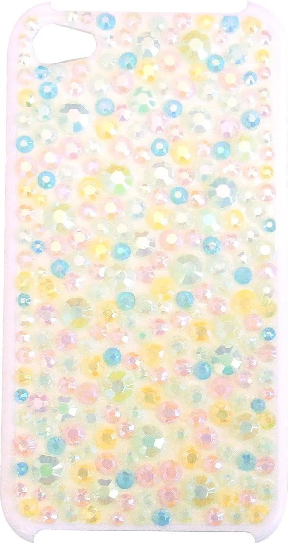 قاب گوشی آیفون با طرح الماس، رنگ پاستیلی سبز (وارداتی از ژاپن)