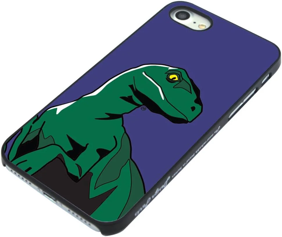 کاور مشکی Dparks مدل Velociraptor آبی مناسب برای آیفون SE 2020 / 8 / 7