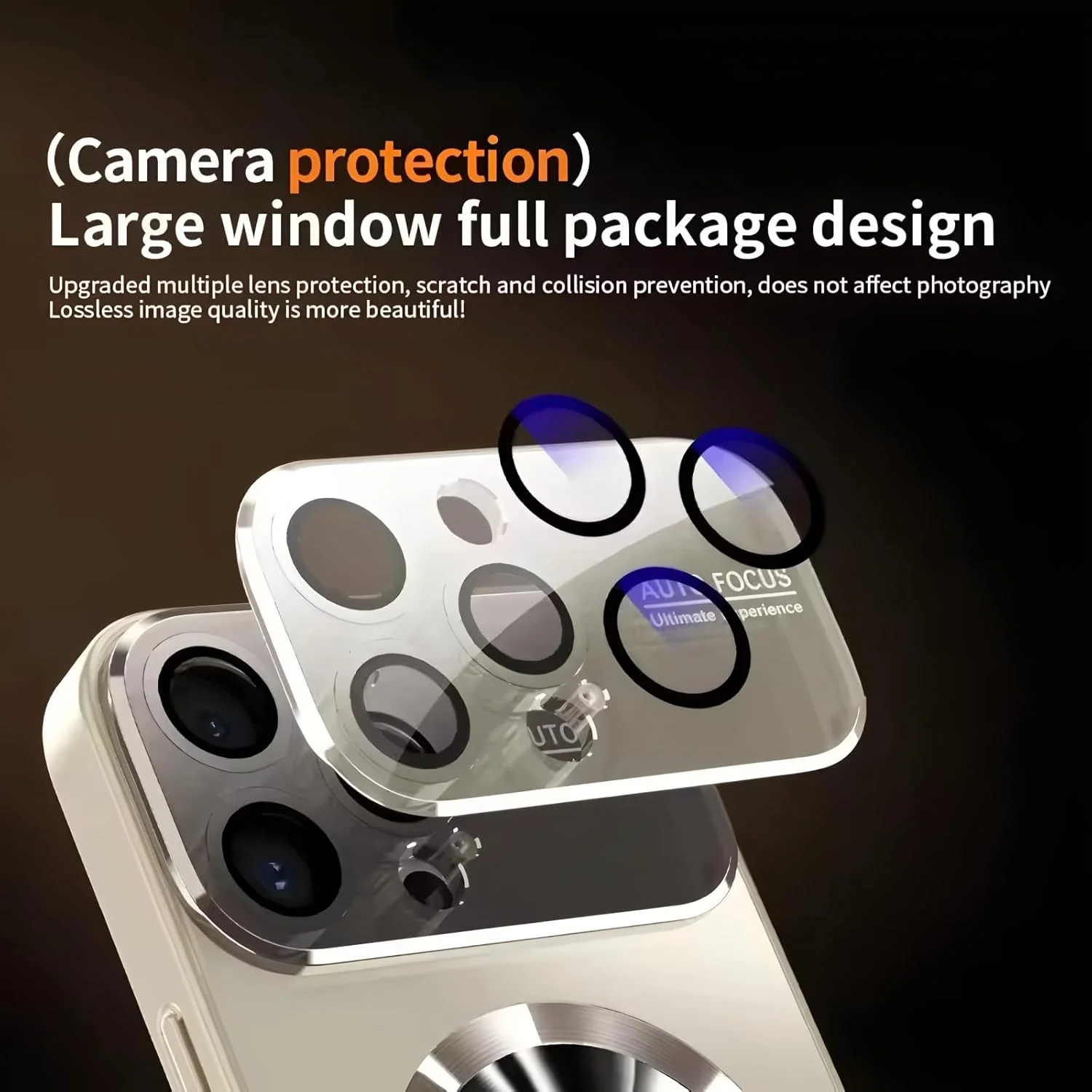 قاب محافظ سری مگنتی طراحی شده برای آیفون 14 پرو مکس، [سازگار با مگ‌سیف] [محافظ لنز دوربین کامل و مقاوم در برابر سقوط نظامی]، نمایش لوگو با پنجره بزرگ، ضد گرد و غبار، پوشش مات ضد ضربه، آبی